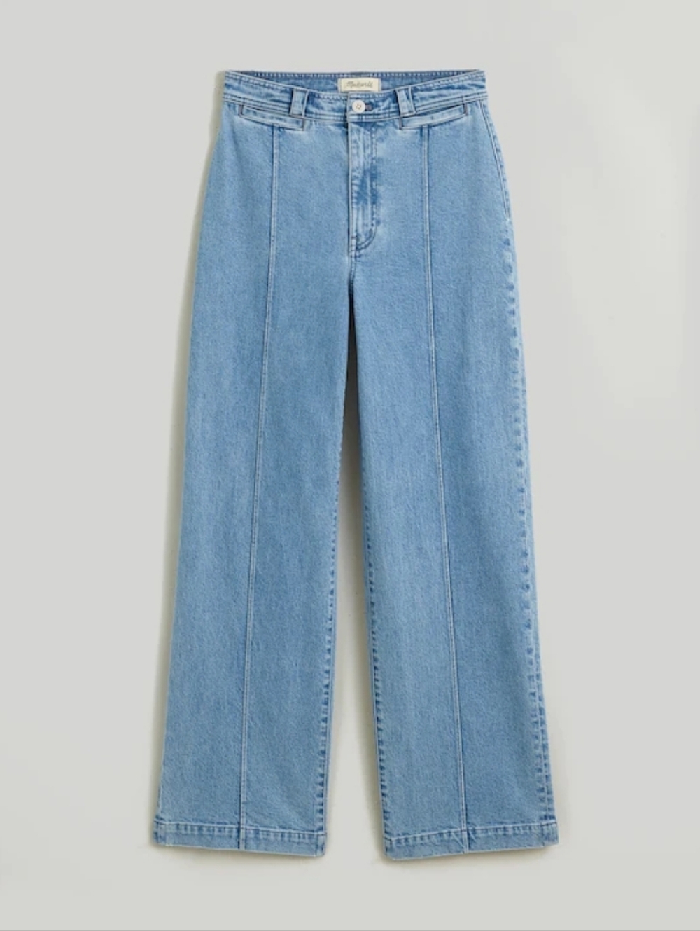 Madewell "The Perfect Vintage Wide Leg Jeans" Light Blue High-Rise - Women's 31